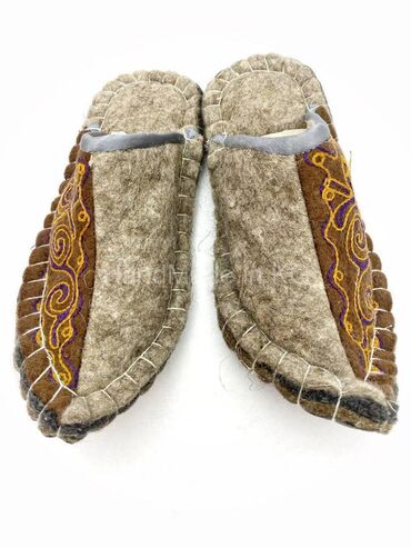Другая мужская обувь: Войлочные тапочки, остроносые, "ПАДИШАХ", мужские ручной работы — 5