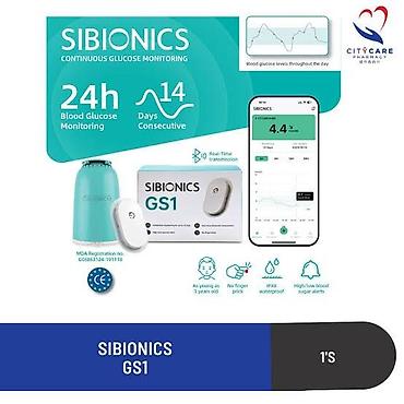 Qlükometrlər: SIBIONICS GS1 – fasiləsiz qlükoza monitorinqi sistemi - 24 saat — 2
