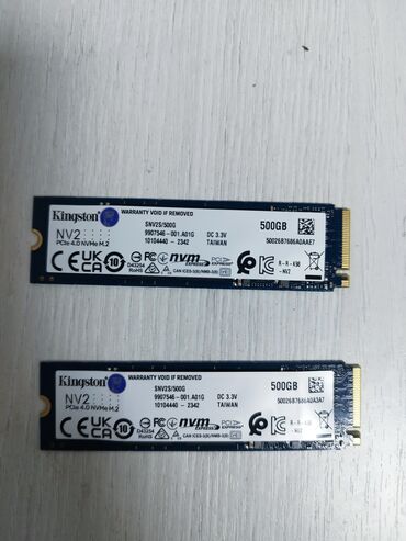 zhestkie diski 500gb: Накопитель, Новый, Kingston, SSD, 512 ГБ, Для ПК