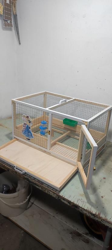 heyvan satilir: Dovşan,cücə,pişik,hamster,quş ve s kimi ev heyvanlari üçün qəfəsler — 3