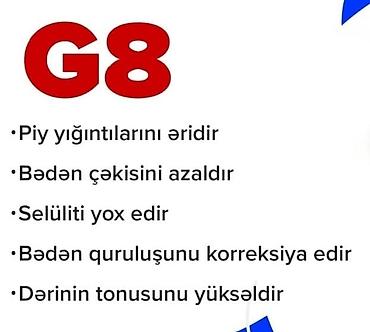 g8: G8 vibro masaj cihazı satilir, son modeldi,3ay cemi iwlenib,bele guclu — 2