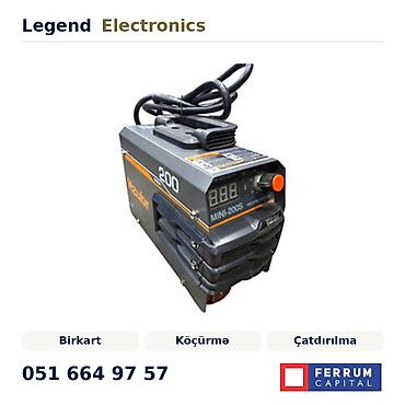 alet: Elan başlığı: Qaynaq aparatı Kzubr MINI-200S, 220V Qaynaq aparatı — 1