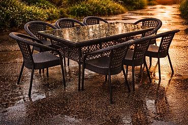 Столы и стулья для кафе: Стол и стул для кафе — 11