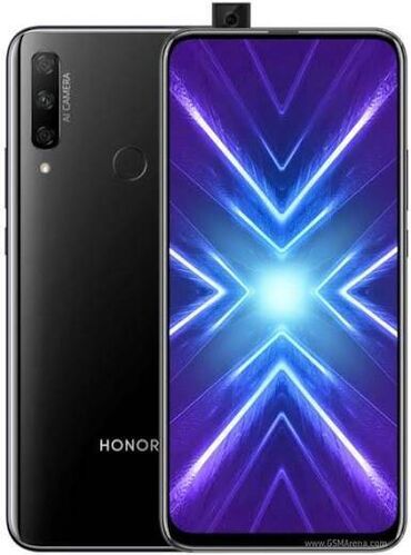 Mətbəx texnikası: Honor 9X, 128 GB, rəng - Qara, Sensor, Barmaq izi