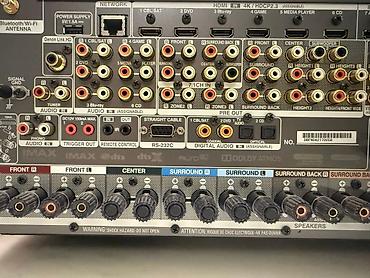 ses mixeri: Denon AVC-A110 (110 illik yubiley modeli) – yüksək səviyyəli — 4