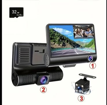 avtomobil arxa kamera: Видеорегистратор, Новый, Автоматически, 64 гб, Китай, Самовывоз, Бесплатная доставка, Платная доставка