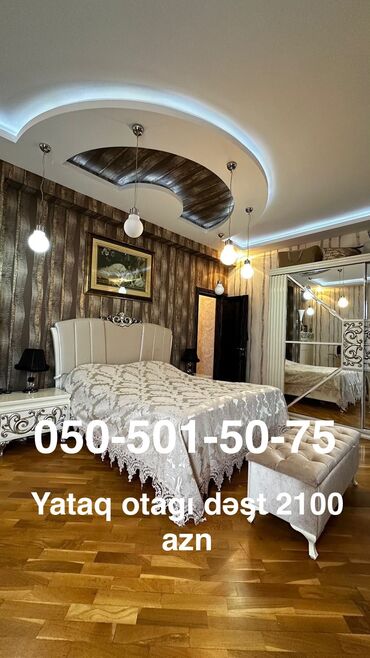 islenmis yataq desti satilir: İkinəfərlik çarpayı, Komod, Tumba, Dolab, Türkiyə, İşlənmiş