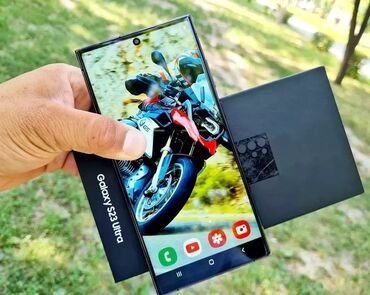 защитное стекло на телефон антишпион: Samsung Galaxy S23 Ultra, Б/у, 1 ТБ, цвет - Черный, eSIM, 2 SIM