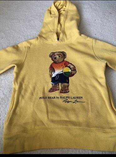 Пиджаки: Uşaq üçün kapüşonlu sviter – Polo Bear by Ralph Lauren - Rəng: parlaq