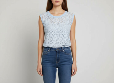 srebrny t shirty: Жіноча блуза, розмір M
