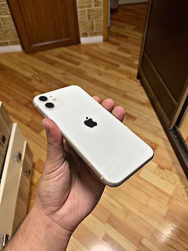 apple macbook: IPhone 11, 64 GB, Ağ, Face ID, Sənədlərlə — 7