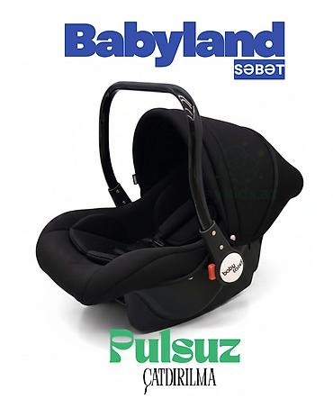 Avtokreslolar: 👶💙 **Babyland 3-ü 1-də Körpə Səbəti – Daşıyıcı, Avtokreslo və Yellənən — 1