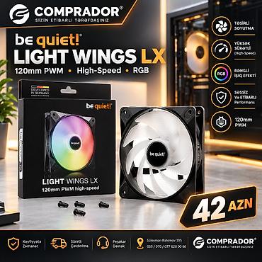Be Quiet! Light Wings LX 120mm PWM high-speed (BL123) – həm güclü