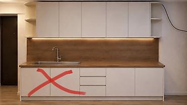 silver kitchen: Продается б/у кухонный гарнитур в отличном состоянии, Без мойки и — 1