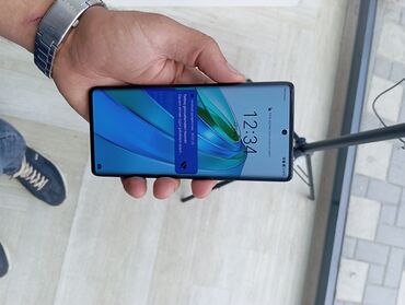 кнопочный телефон: Honor X9a, 256 GB, rəng - Qara, Sensor