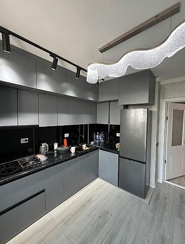 ищу квартиру дордой рынок: 1 комната, 42 м², Дордой Моторс рынок Элитка, 8 этаж, Дизайнерский ремонт — 1