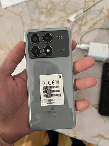 Poco: Poco X6 Pro, 512 GB, rəng - Boz — 4