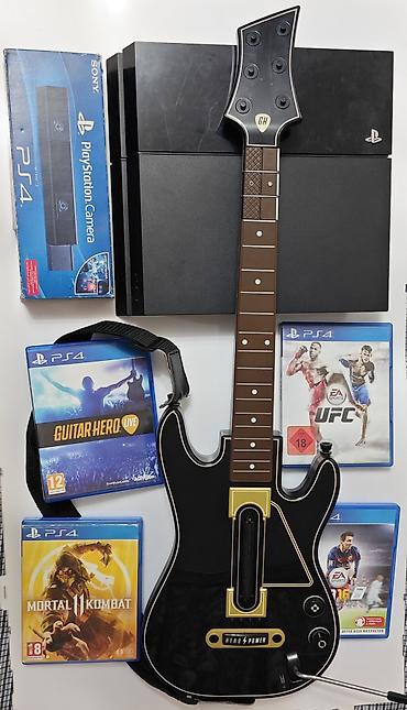 guitar hero: PlayStation 4 oyun paketi Komplekt: - Sony PlayStation 4 konsolu - — 1