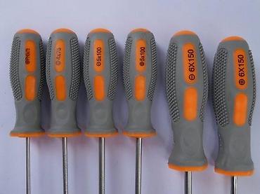 Setovi ručnog alata: GEKO set odvijača CRV – 6 delova - Tipovi: ravni i krstasti — 3