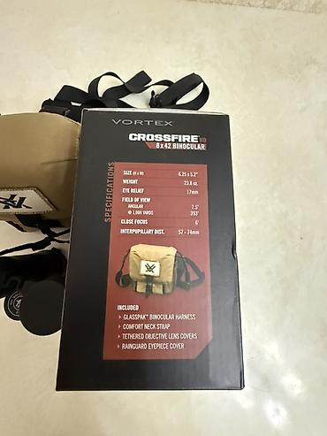 vortex: Бинокль Vortex Crossfire HD 8x42 Оптика: - Увеличение 8x, объектив 42 — 3