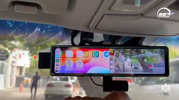 3 kamerali videoregistrator: Videoreqstrator.Waze var,Yenidir.1ay işlənməyib.300m