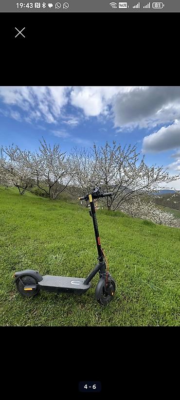 scooter icaresi: Elektrik skuter - Şəhərdaxili rahat hərəkət üçün kompak təkərli — 3