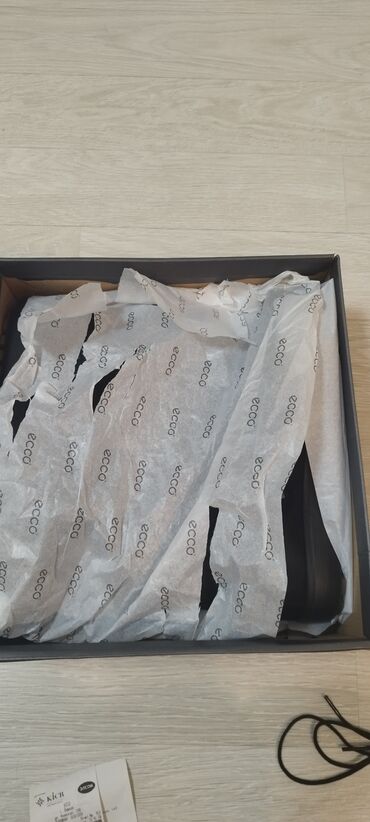 Сапоги: Сапоги, 40, Ecco, Б/у, цвет - Черный, Платная доставка, Самовывоз — 8