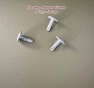 Другой декор и предметы интерьера: Саморезы оконные и кровельные со сверлом и без, с пресс шайбой и без — 2