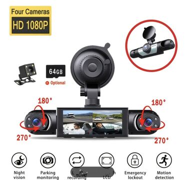 Monitorlar: Videoreqistratorlar, Yeni, Avtomatik, 64 gb, Çin, Ünvandan götürmə, Pulsuz çatdırılma, Ödənişli çatdırılma