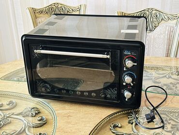 Duxovkalar: Duxovka Elektrik, rəng - Qara, Ayrıca dayanan, İşlənmiş