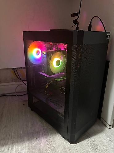 Masaüstü kompüterlər və iş stansiyaları: Gaming PC komplekti – RTX 4060 Ti, Ryzen 5 7600X, 32GB RAM, monitor və — 2