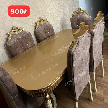 Çarpayılar: Qonaq otağı üçün, Yeni, 6 stul