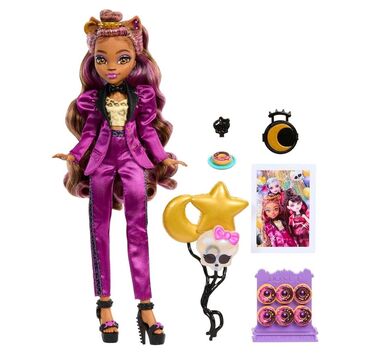 реалистичная кукла: Кукла Monster High, Клодин Вульф в наряде для вечеринки Monster Ball с