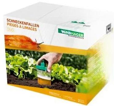 Oprema i sredstva za zaštitu: Windhager Schneckenfallen DUO – zamke za puževe (set 2 kom) - — 6