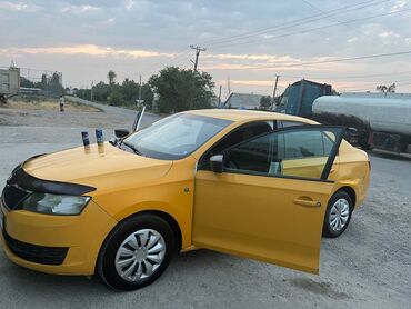 прокат матиз бишкек: Skoda Rapid: 2015 г., 1.6 л, Автомат, Бензин, Седан