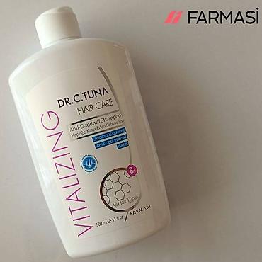 analogni sat: Farmasi Dr. C. Tuna Hair Care – Vitalizing Anti-Dandruff Shampoo - — 1