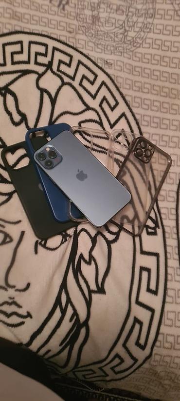 iphone ağdaş: IPhone 12 Pro Max, 128 GB, Mavi, Face ID — 1