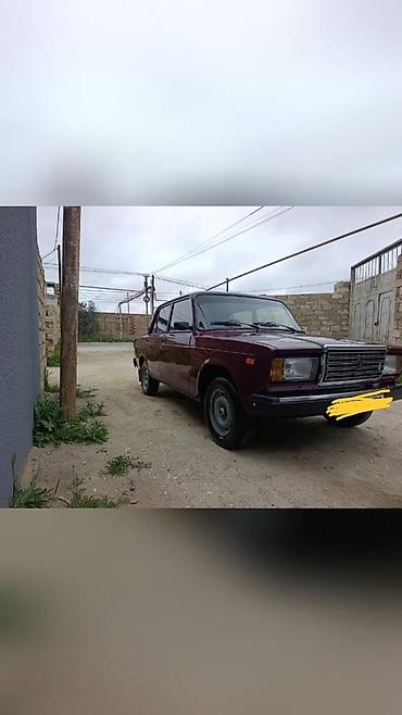 lada 2107 ehtiyat hisseleri: VAZ 2107, tünd albalı rəng, sedan kuzov. Texniki xüsusiyyətlər: - — 3