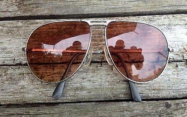 Naočare: ESCHENBACH Vintage Metal Frame AVIATOR naočare za sunce. Extra RARE! — 2