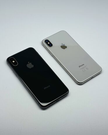 Apple iPhone: IPhone X, 64 ГБ, Белый, Гарантия, Беспроводная зарядка, Face ID