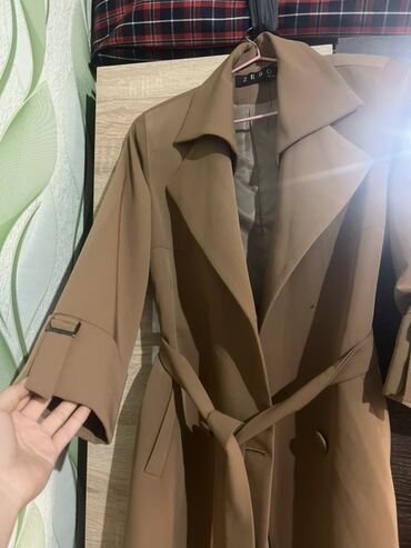 женский кошелек: Плащ, Тренчкот, Двубортная модель, M