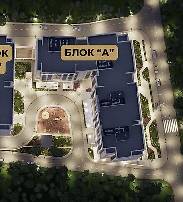 кокташ: 3 комнаты, 122 м², Кок-Жар мкр Элитка, 9 этаж, ПСО (под самоотделку) — 3