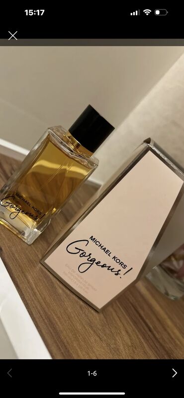 Ətriyyat: Michael Kors Gorgeos parfum 100ml 215azn alinib satilir 95 azn lalafo.az -da Ətriyyat: Michael Kors Gorgeos parfum 100ml 215azn alinib satilir 95 azn