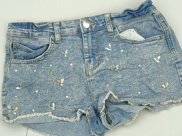 spodenki niebieskie nike: Shorts, 13 years, 152/158, condition - Good