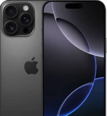 İnformatika: IPhone 16 Pro Max, 256 GB, Face ID