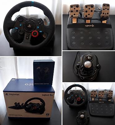 konsol satış: Logitech G29 Driving Force + Shifter | İdeal vəziyyət. Satılır — 1