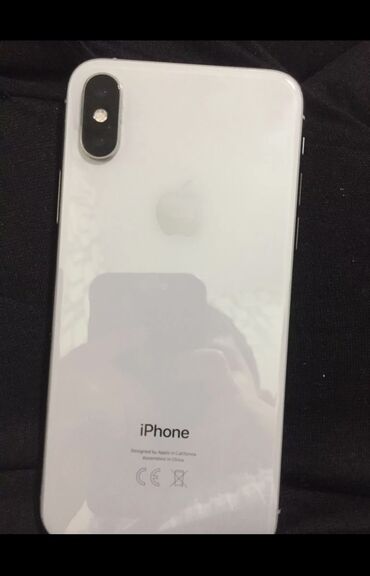 iphone x qiymeti irshad telecom: IPhone X, 64 GB, Ağ, Face ID, Simsiz şarj, Zəmanət