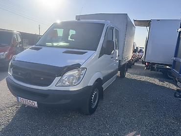 будка от спринтера: Mercedes-Benz Sprinter тентованный бортовой грузовик (двойная кабина) — 5