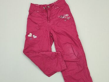 spodnie brokatowe: Spodnie materiałowe, 3-4 lat, 98/104, stan - Dobry