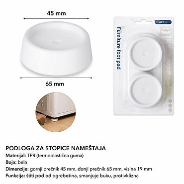 KMT Podloške za veš mašinu – 4 komada (SKU: 3283237, EAN: ) - Opis